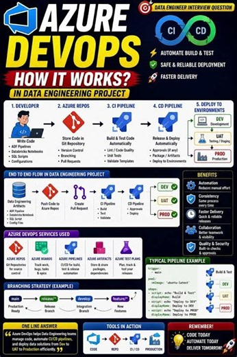 How Azure Devops Works in Data Engineering Project?