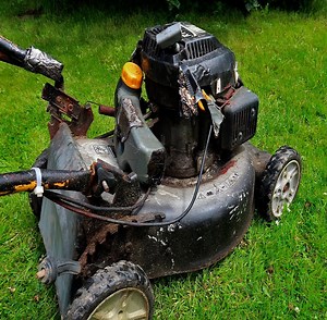 13K views · 208 reactions | Rusty Broken Lawn Mower Repair | Pretty Restoration | Facebook