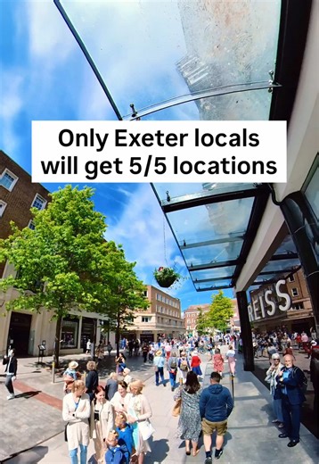 Exeter Location Challenge: Can You Score 5/5?