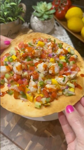 Easy Shrimp Ceviche 🦐🍋 | Full Recipe on my Channel