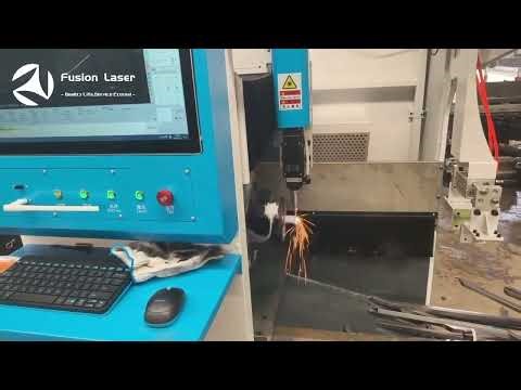 Fast pipe laser cutting machine with automatic loading system