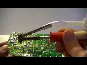 DIY vacuum desoldering iron