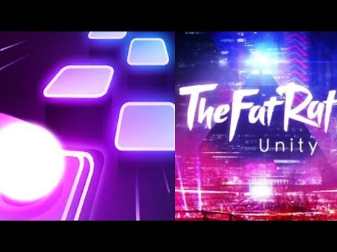 Jugando Tiles Hop The Fat Rat Unity.Bryangamer