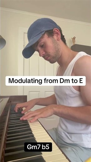 Modulating from Dm to E