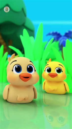 Five Little Ducks Nursery Rhyme #shorts #trending #viral #songforkids