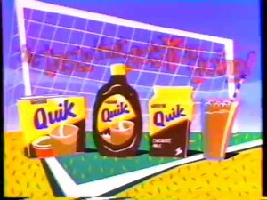1987 Nestle Quick "Choclate Milk Rabbit" TV Commercial