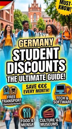 Student ID = Cheat Code in Germany 😂 #StudentLife #Germany #studyabroad