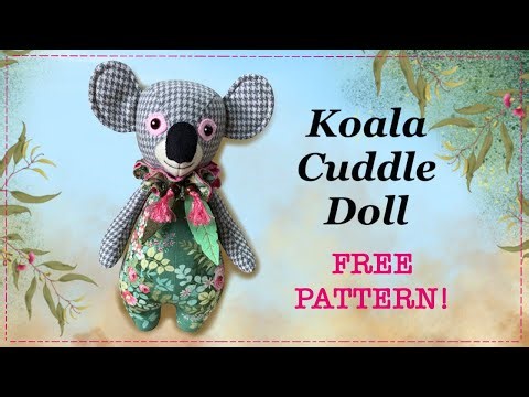 Koala Cuddle Doll || FREE PATTERN || Full Tutorial with Lisa Pay