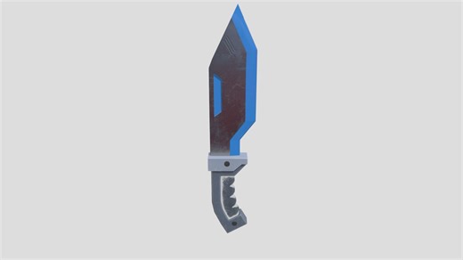 Laser Knife - 3D model by Dexmaster316