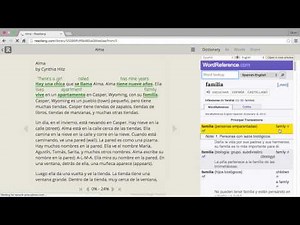 Readlang Tutorial 3: Reading a Text