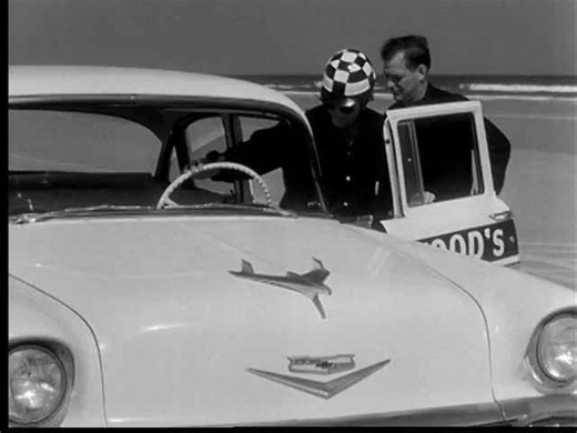 1956 Chevrolet Auto Thrill Show: Joie Chitwood's Stunts