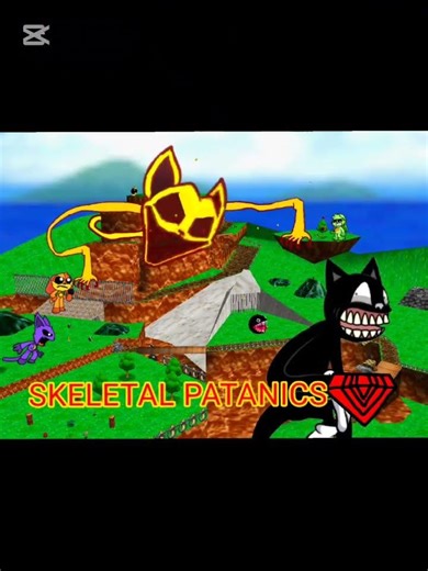 Skeletal patanics Final screen @CartoonCat2008 @Catnapgamerhd