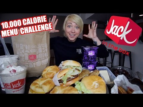 THE JUMBO JACK IN THE BOX 10,000 CALORIE CHALLENGE