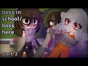 boss here / boss in school | part 2|bnha mha gc gacha club trend| villain deku v! deku au |fan_mks 🌱