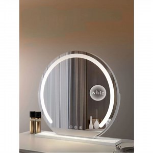 [Hot Item] Modern Style Hotel Semi-Circular LED Illuminated Dressing Table Mirror