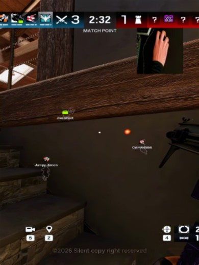 AI AIM | QU4L!TY | CONFIG$ lN BIO #silent #siege #r6siege #r6 #siegetok