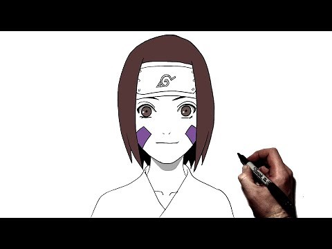 How To Draw Rin | Step By Step | Naruto