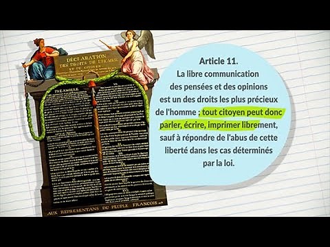 Liberté d'expression et Constitution - L'actu en classe