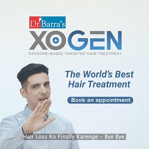 "Say bye-bye to hair loss with Dr Batra's XOGEN - World's most advanced hair regeneration treatment now in India. Features: ✅ 2 billion hair cells for hair regeneration ✅ Highly effective for hereditary hair loss ✅ Safe, non-surgical and painless ✅ Directly targets hair follicles for faster growth ✅ Releases 1470 growth factors that promotes thicker and healthier hair For exciting money-back offer, book-an-appointment today!" | Dr Batra's | Facebook