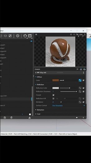 How to Add Reflection to Materials in SketchUp using V-Ray | Easy V-Ray Material Settings