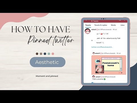 how to make an aesthetic Twitter (ios emoji)🍥 pinned, moment !
