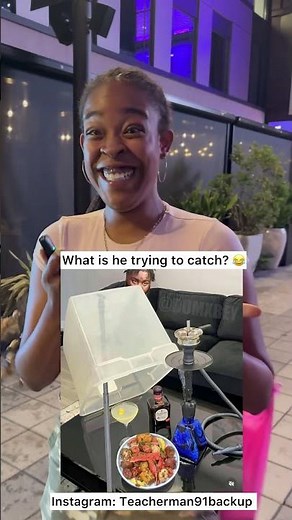 What is he tryna catch?