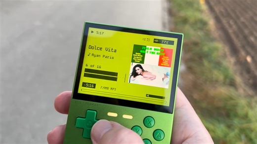 TrimUI Brick gets MP3 player overhaul with this free firmware