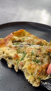 Meg Robinson on Instagram: "Pesto chicken lasagne 😍 this is SO good guys and super high in protein! Let me know if you try. Recipe serves 3-4 👇🏼 ⁣ For the white sauce:⁣ 300g low fat cottage cheese⁣ 80ml semi-skimmed milk⁣ 20g parmesan⁣ A few basil leaves Salt and pepper 40g reduced fat pesto Ingredients:⁣ 1/2 tbsp oil 1 onion, diced 500g chicken mince 2 crushed garlic 1 tbsp mixed herbs 50g lightest cream cheese Another 40g reduced fat pesto (1/2 for topping) 7 lasagne sheets (140g) A handful
