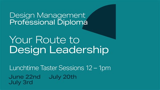 Step into the World of the Design Management Professional Diploma with Programme Director James Hall, for a short burst of the programme content and a light bite of the facilitation and learning style. Get a flavour for 's most anticipated Design Leaders Management Programme, your route to Design Leadership, kicking off on September 13th. Developed by the founders of the Lego Academy, the Design Management Professional Diploma has been designed to empower designers and design function managers a