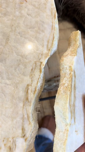 Fixing Taj Mahal Quartzite After Dog Incident