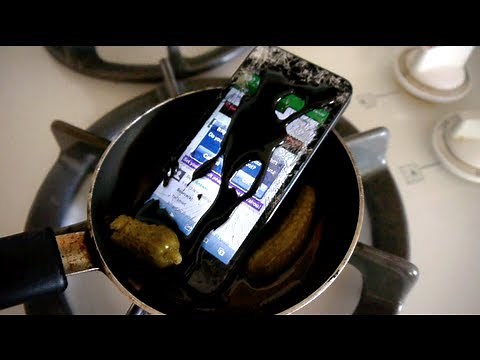iPhone 5 for Lunch! Cooking Test!