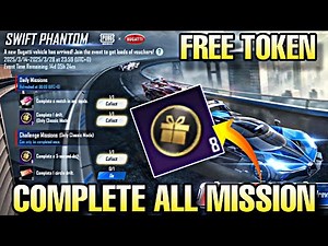 SWIFT PHANTOM EVENT IN PUBG MOBILE | COMPLETE ALL MISSION SWIFT PHANTOM EVENT