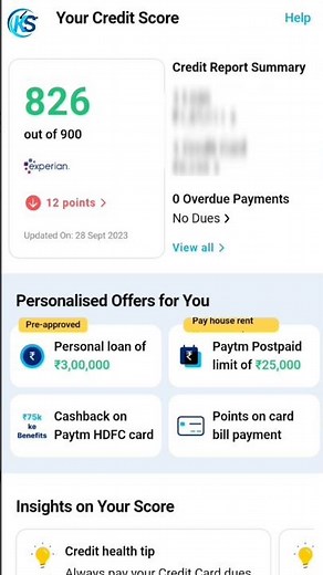 Paytm application se cibil score kaise chack kare || how to check cibil score on Paytm #cibilscore
