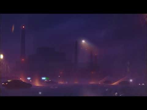 Blade Runner Ambient 4k | Rainfall | Soundscape cyberpunk ambient music to focus, relax and sleep