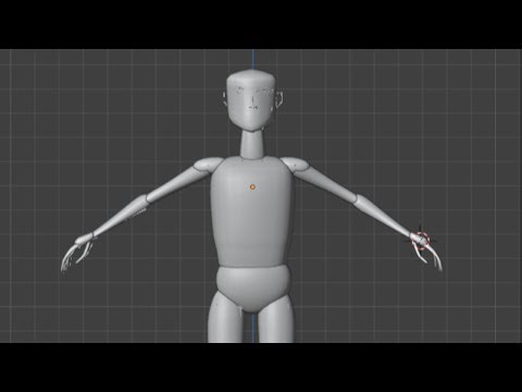 Character block out - Blender @10x speed
