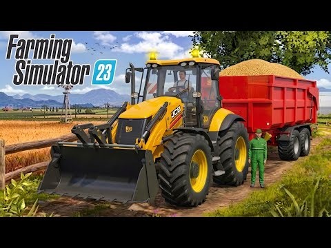 FS 23 Update ! Construction Gameplay With New JCB In FS 23 | Farming Simulator 23 ! Timelapse