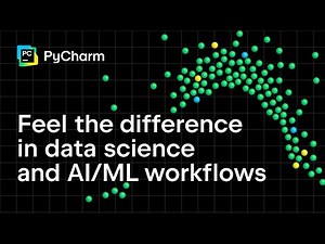 PyCharm. Feel the difference in data science and AI/ML workflows.