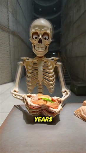 A skeleton inherited a missile silo. There was already something inside. He named it Frederick.