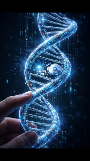 What If Your DNA Was A Computer Hard Drive?