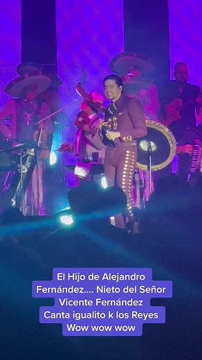 Alejandro Fernández Jr Cantando en Vivo 🇲🇽