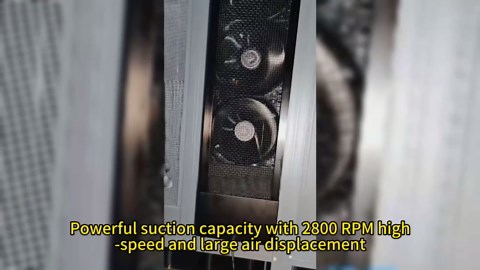 23.6-25.6 Inch Vertical Window Fan For Sliding Windows –Stepless Speed Control (0-2800 Rpm) Window Exhaust Fan Waterproof Vertical Window Fan With Living Rooms Bedroom Attics Garages