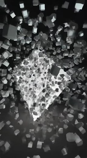 Glowing Pixel Cube Infinite Loop Disassembly