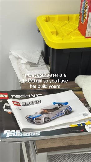 Building the Skyline with LEGO and a Pink Honda