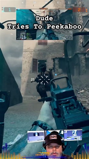 Dude Tries To Peekaboo #battlefield #BF6 #multiplayer #FPS #gaming #livestreaming #youtubeshorts
