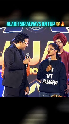 Alakh sir never hesitate 🔥 #sigmarules #JEEAdvanced #alakhsir #saleemsir #sachinjhakar #jeephysics
