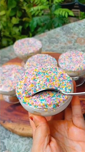 Super Cute Dot Cake Recipe 🎂🌈 Easy Cup Cake Dessert #shorts