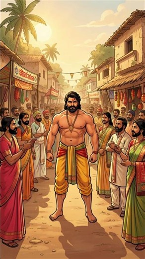 🔥 Powerful Ancient Warrior Story | Epic Indian Mythology Animation #shorts