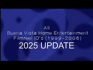All Buena Vista Home Entertainment Filmreel Bumpers (1999-2006) (2025 UPDATE)