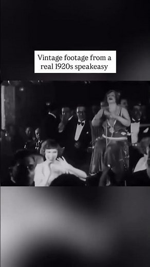 Inside a Real 1920s Speakeasy… Rare Footage! #filmhistory #filmflashbacks #hollywoodflashback