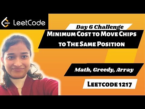 Minimum Cost to Move Chips to The Same Position | Leetcode 1217 | Array | Math